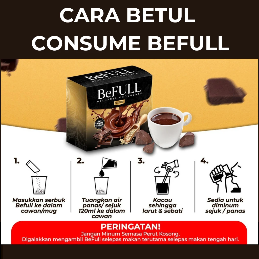 Cara Betul Consume BeFull